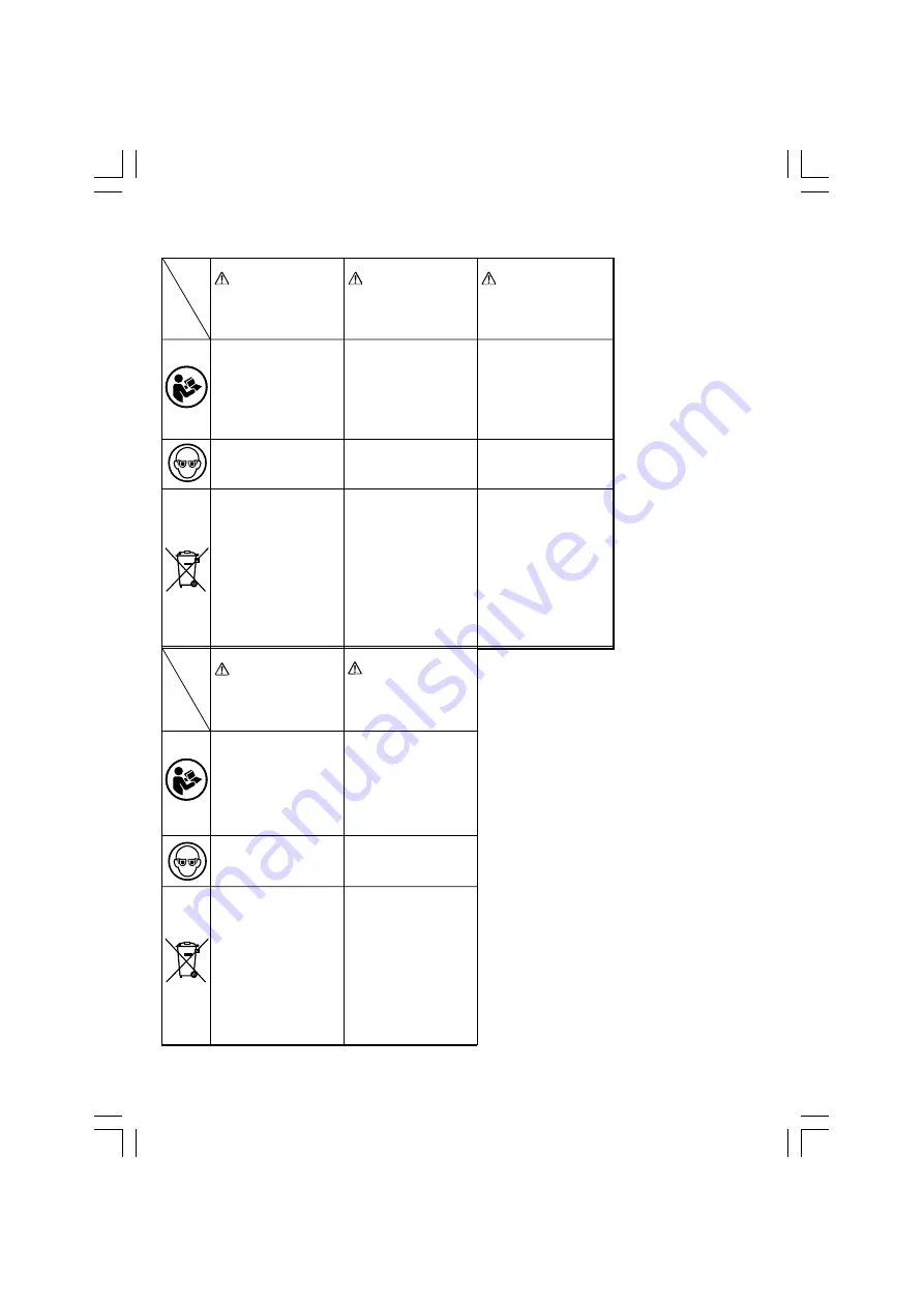 Hitachi Koki X 303 Handling Instructions Manual Download Page 4