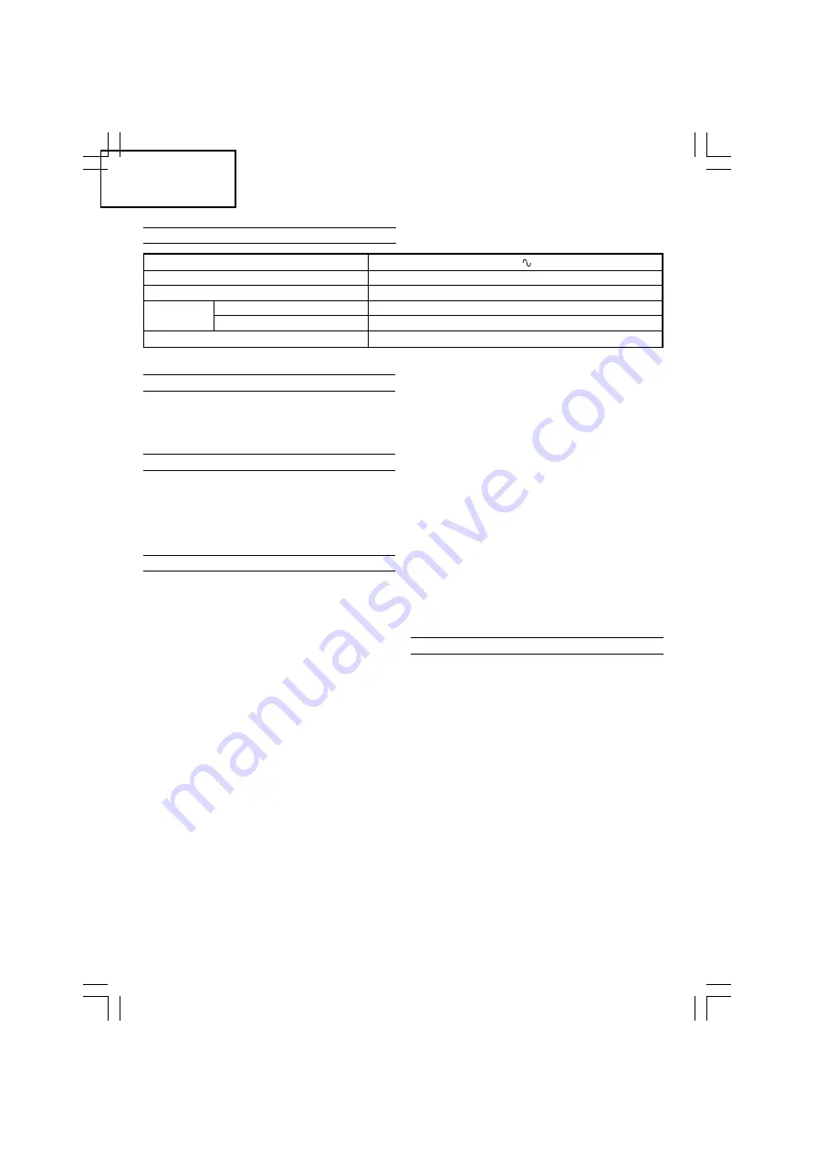 Hitachi Koki X 303 Handling Instructions Manual Download Page 8