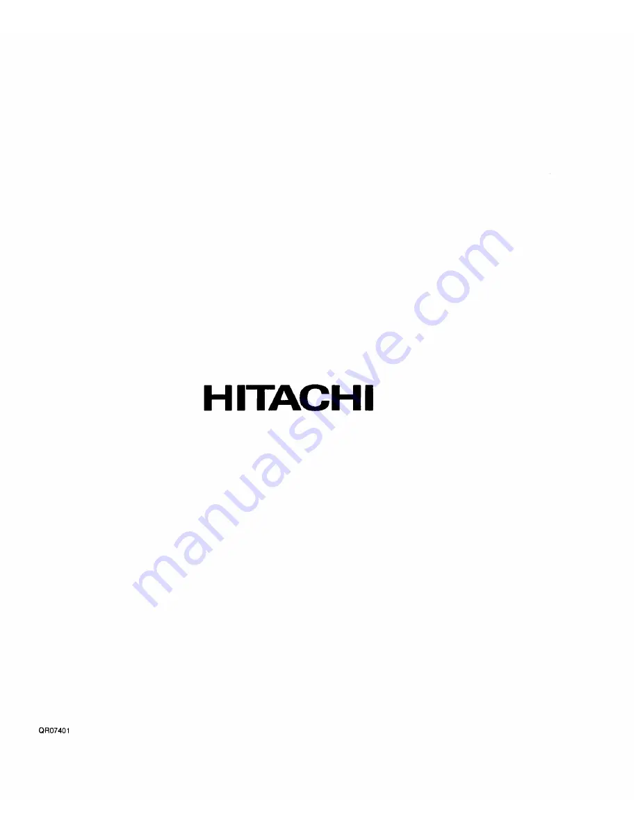 Hitachi 27CX75B Скачать руководство пользователя страница 52