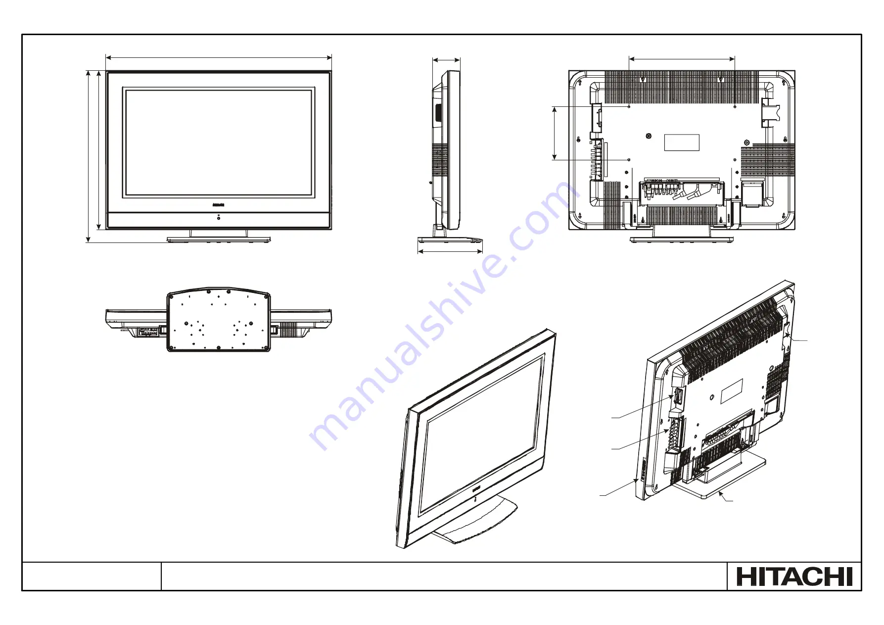 Hitachi 32LD8600 Скачать руководство пользователя страница 63