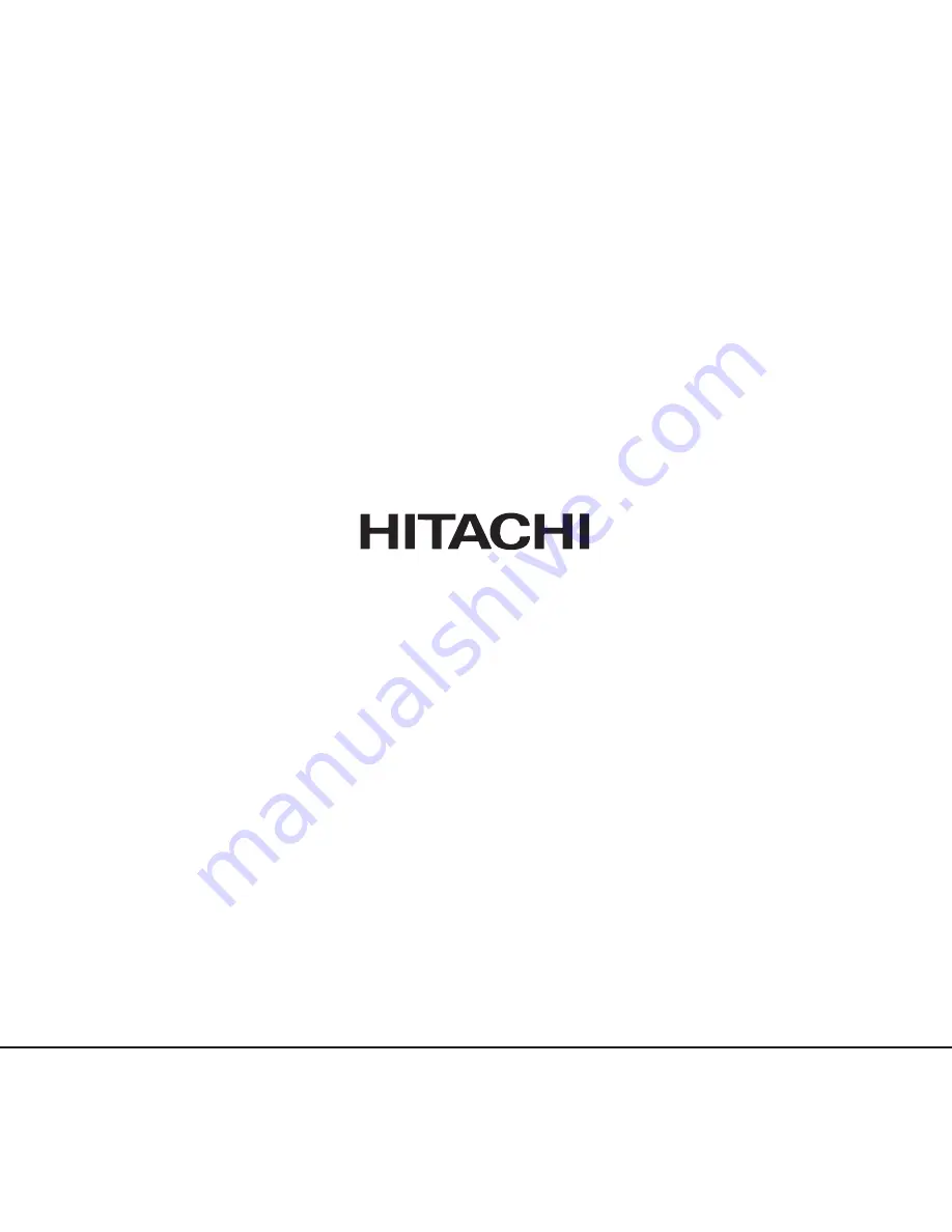 Hitachi 32PD7800 Скачать руководство пользователя страница 106