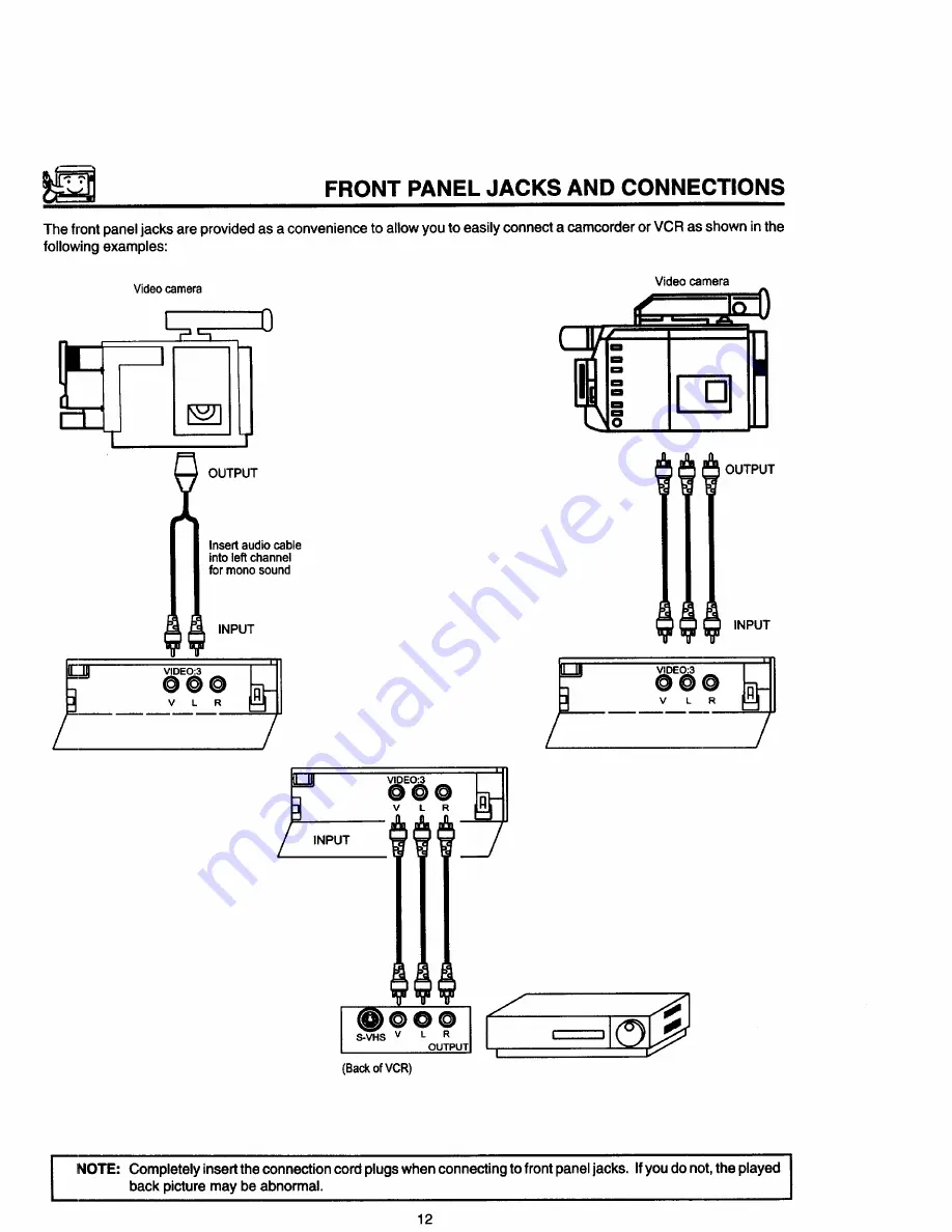 Hitachi 32UX8B Скачать руководство пользователя страница 12