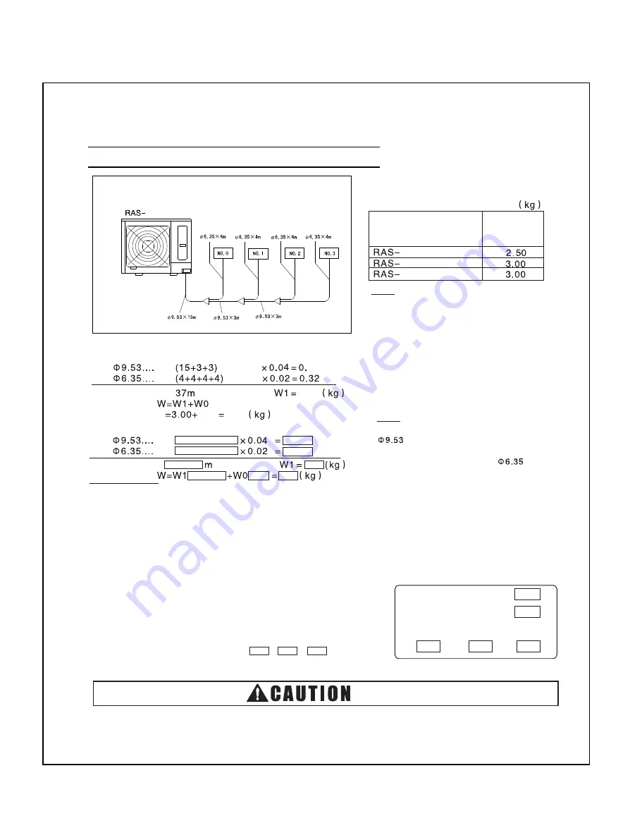 Hitachi 3HRNM1Q Installation & Maintenance Manual Download Page 22