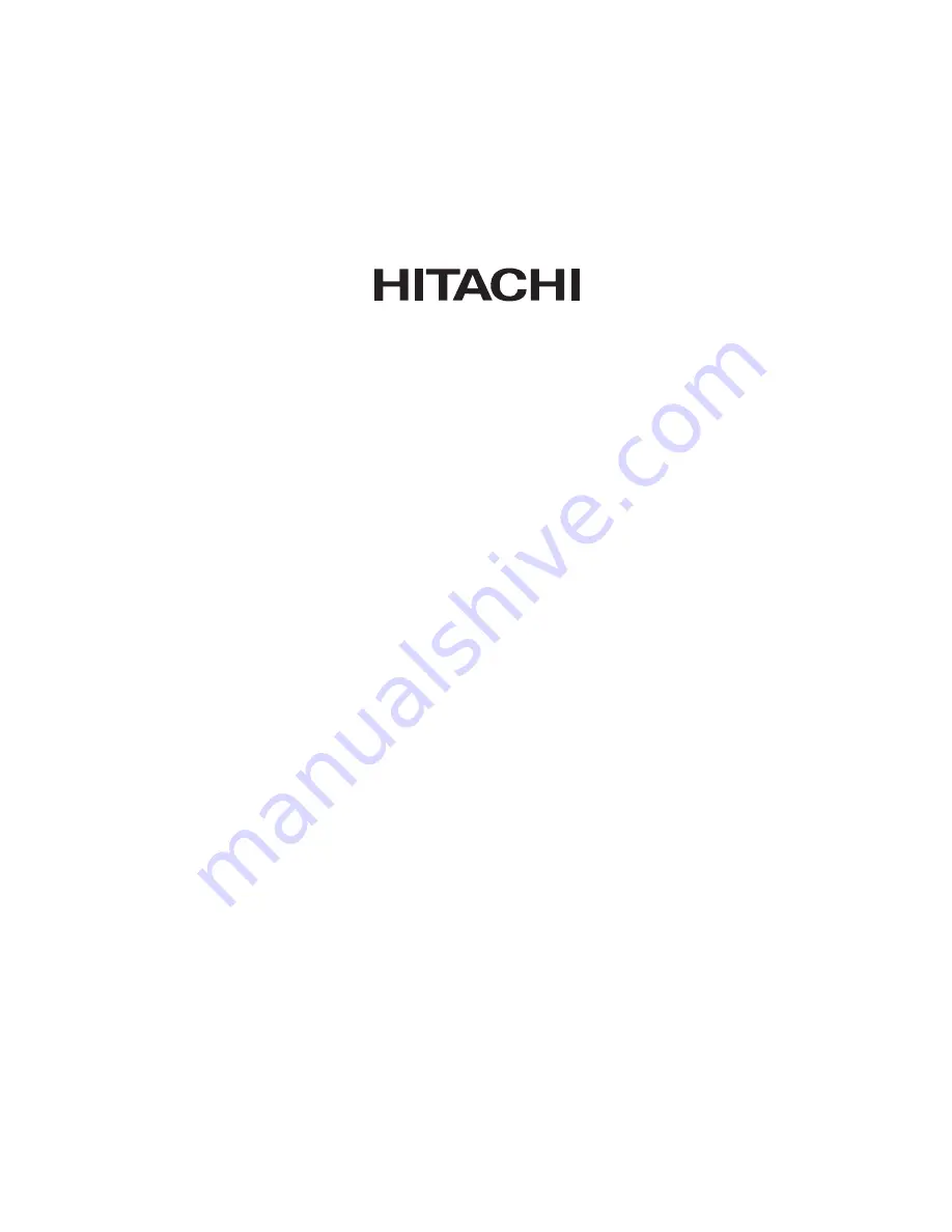 Hitachi 42EDT41 - 42