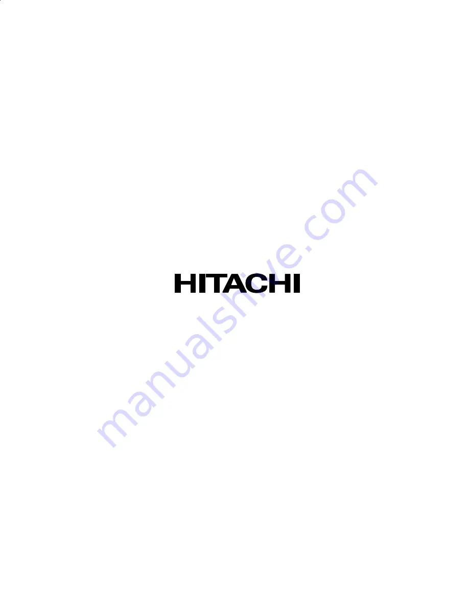 Hitachi 42HDS52A/DW1-UB Скачать руководство пользователя страница 149