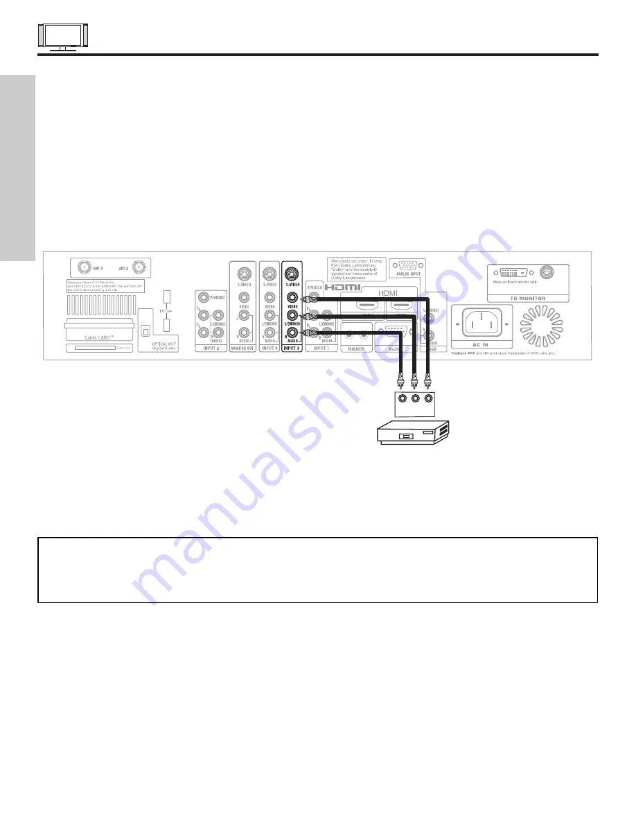 Hitachi 42HDX61 Скачать руководство пользователя страница 16