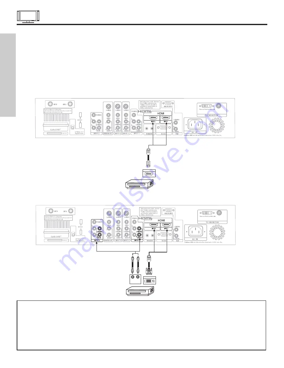 Hitachi 42HDX61 Скачать руководство пользователя страница 18