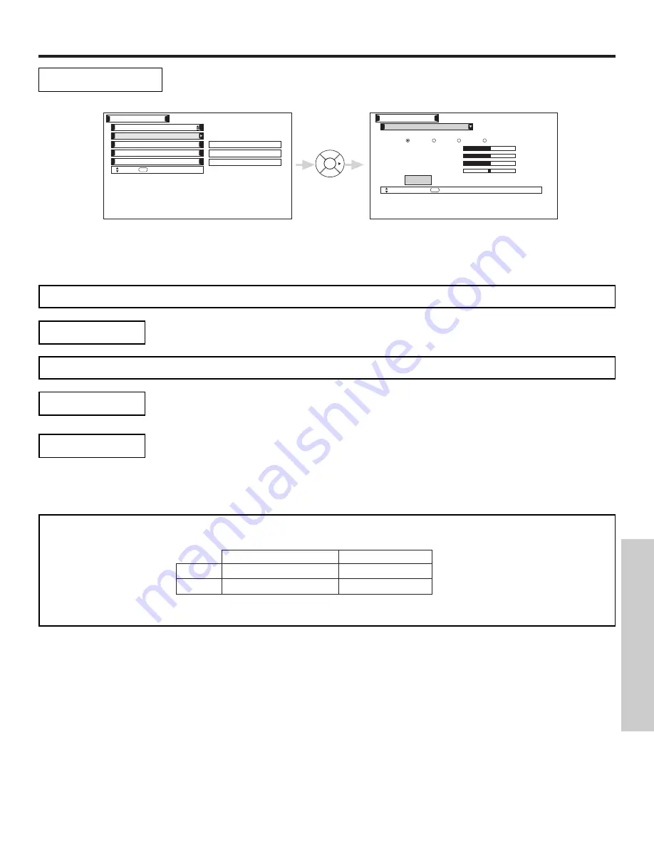 Hitachi 42HDX61 Operating Manual Download Page 57