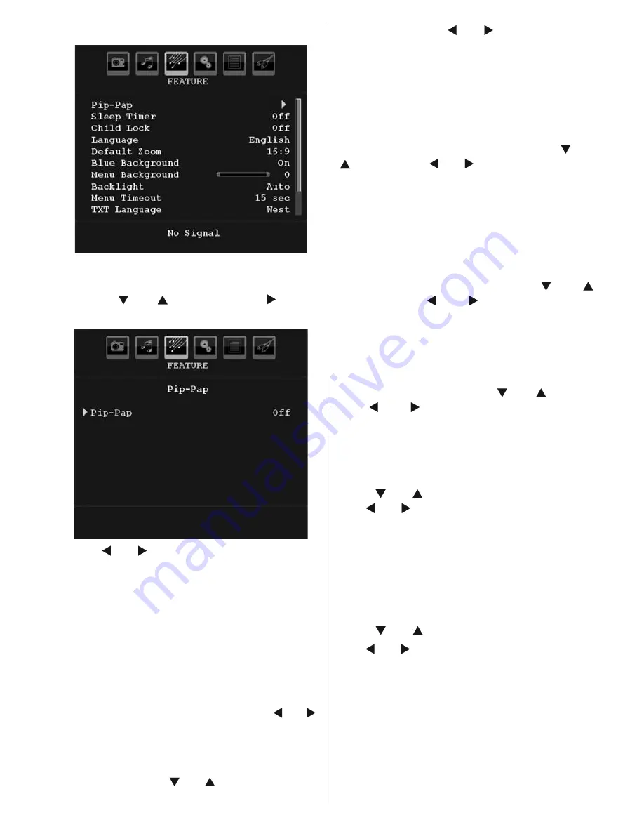 Hitachi 42LDF30U Instructions For Use Manual Download Page 34