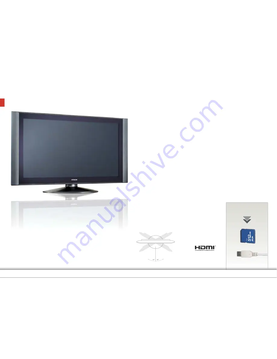 Hitachi 42PD9500TA Specifications Download Page 14