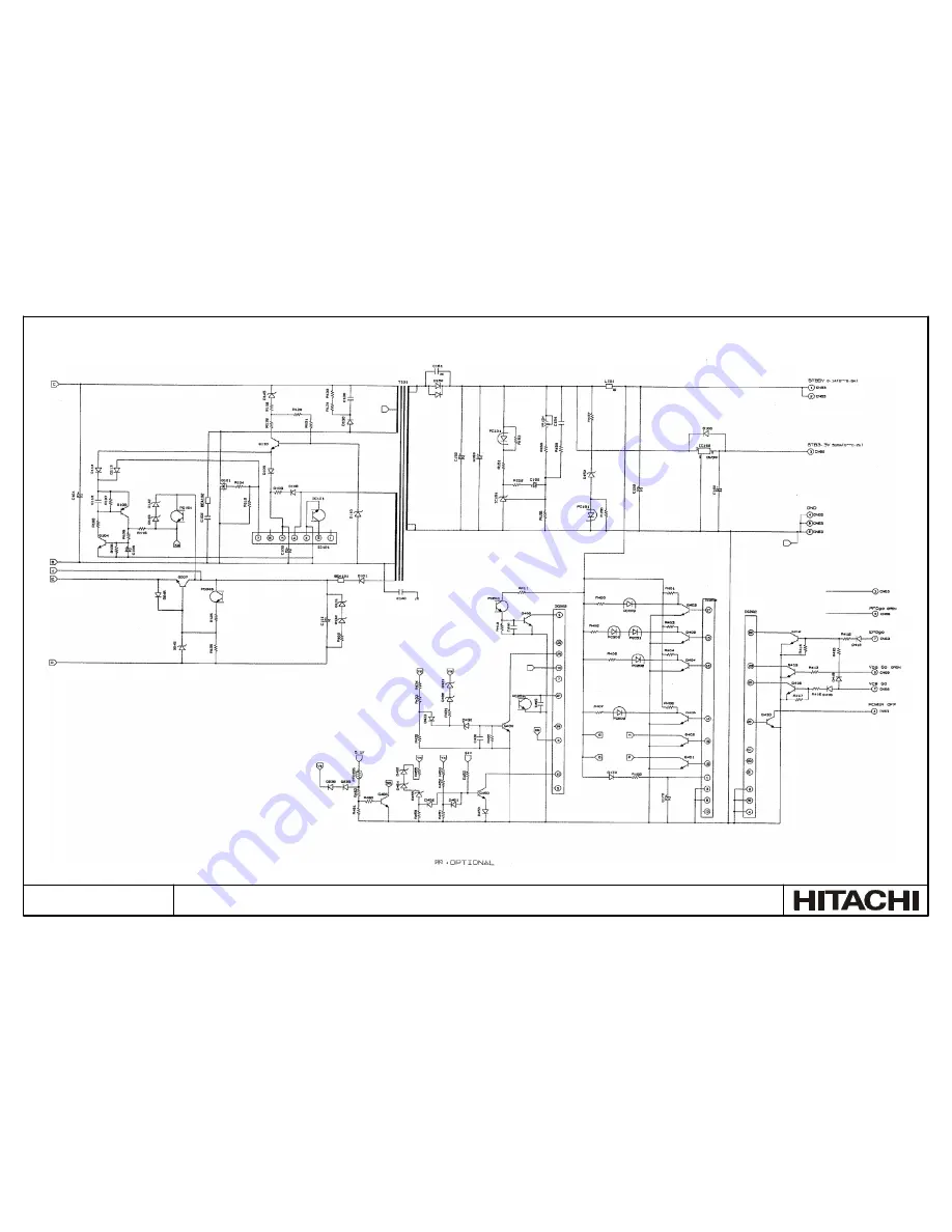 Hitachi 42PD9700C Service Manual Download Page 59