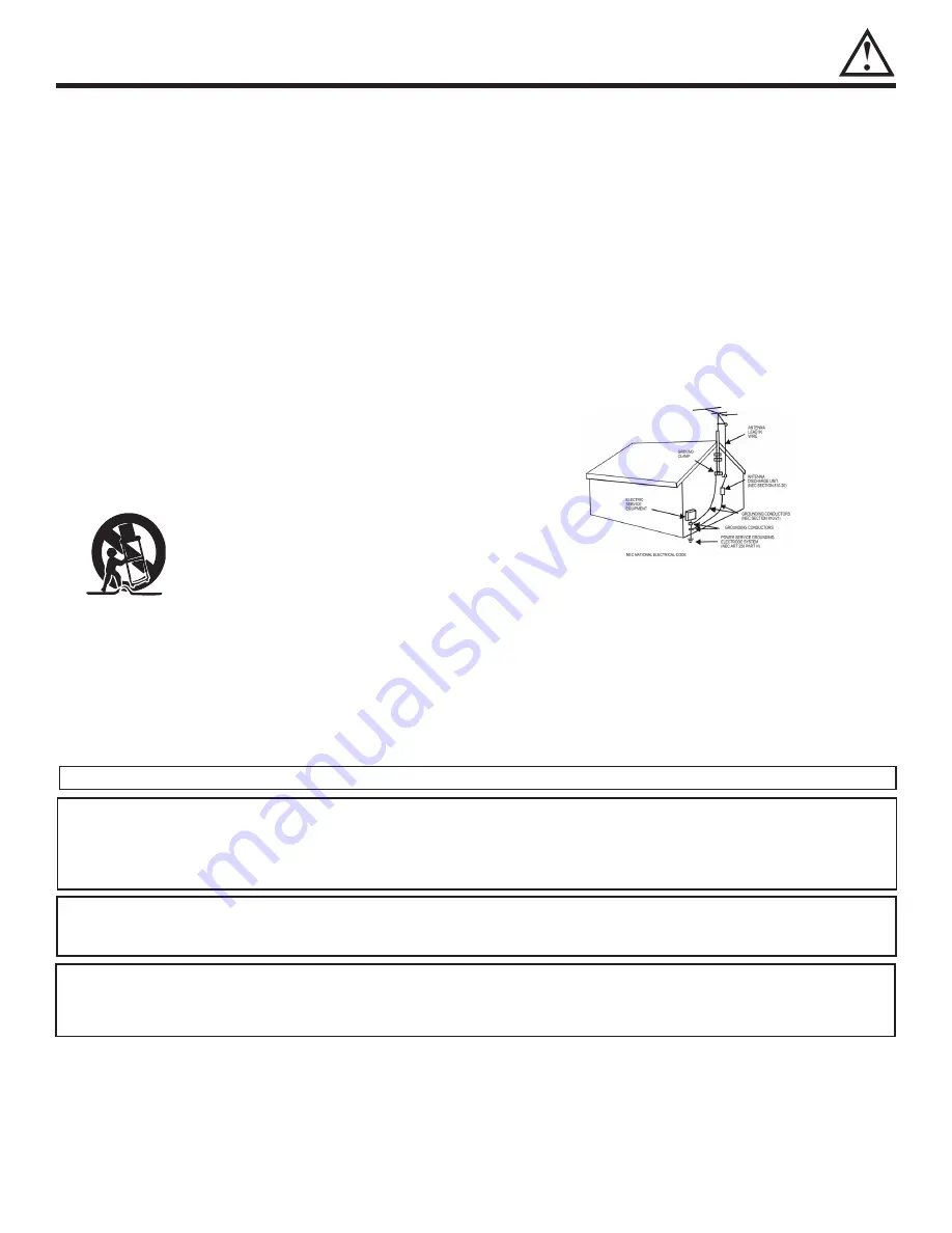 Hitachi 42V52 Operating Manual Download Page 3