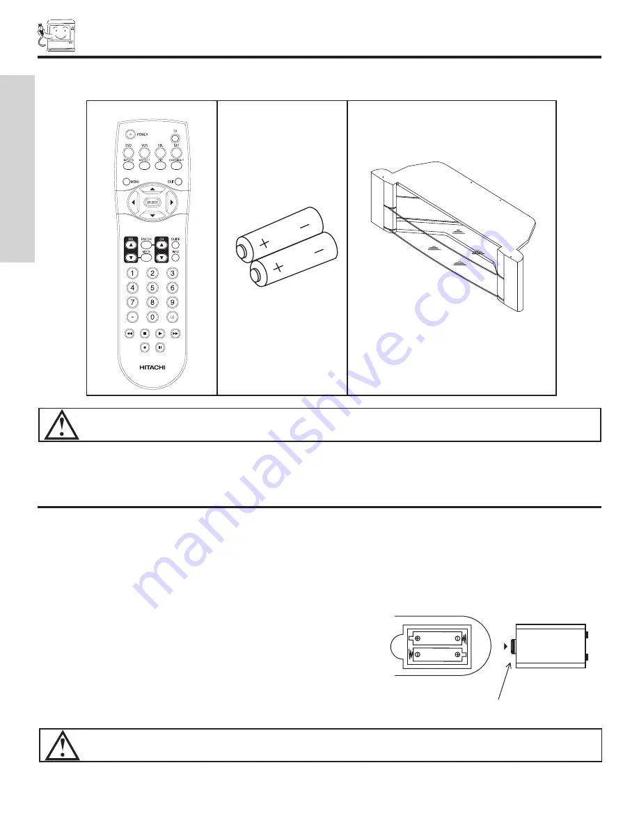 Hitachi 42V52 Скачать руководство пользователя страница 4