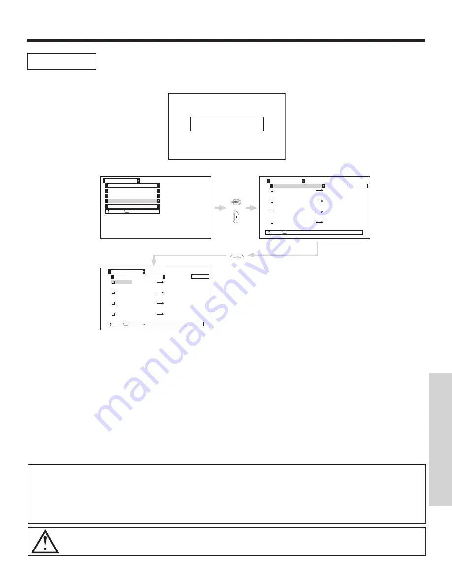 Hitachi 42V52 Operating Manual Download Page 55