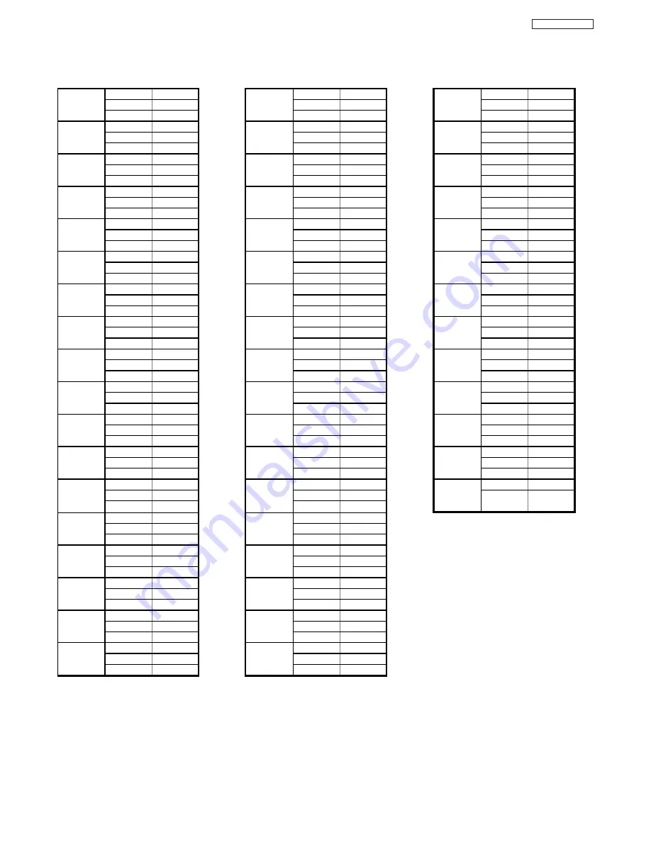 Hitachi 43FWX20B Service Manual Download Page 40