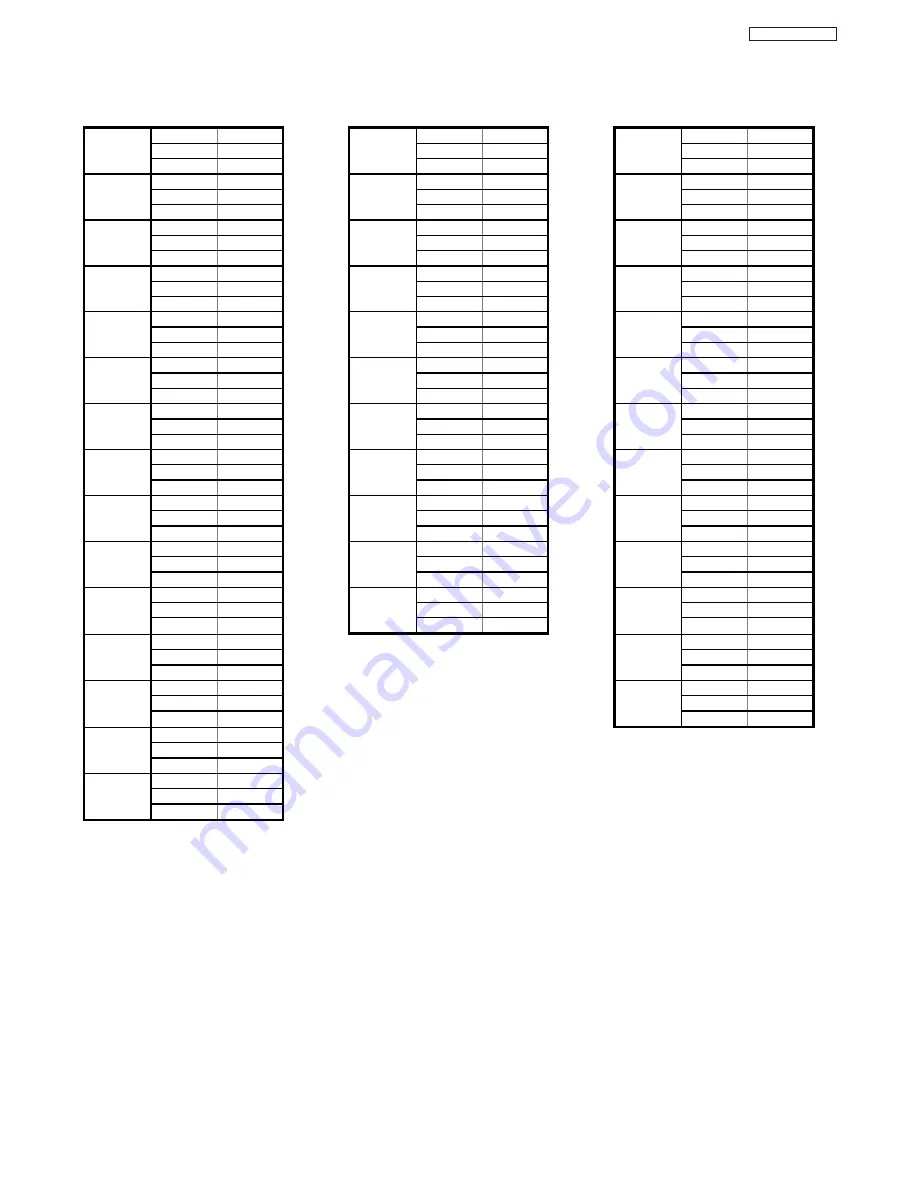 Hitachi 43FWX20B Service Manual Download Page 43