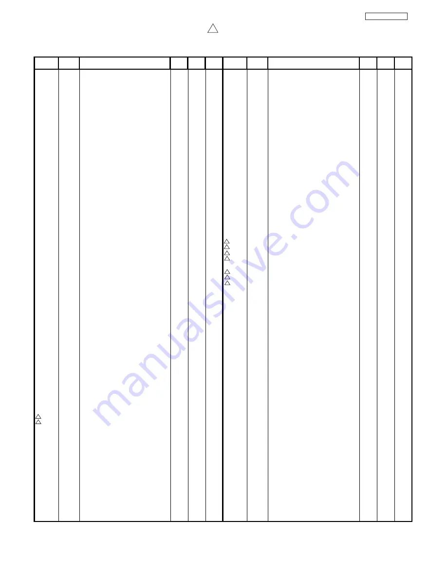 Hitachi 43FWX20B Service Manual Download Page 97