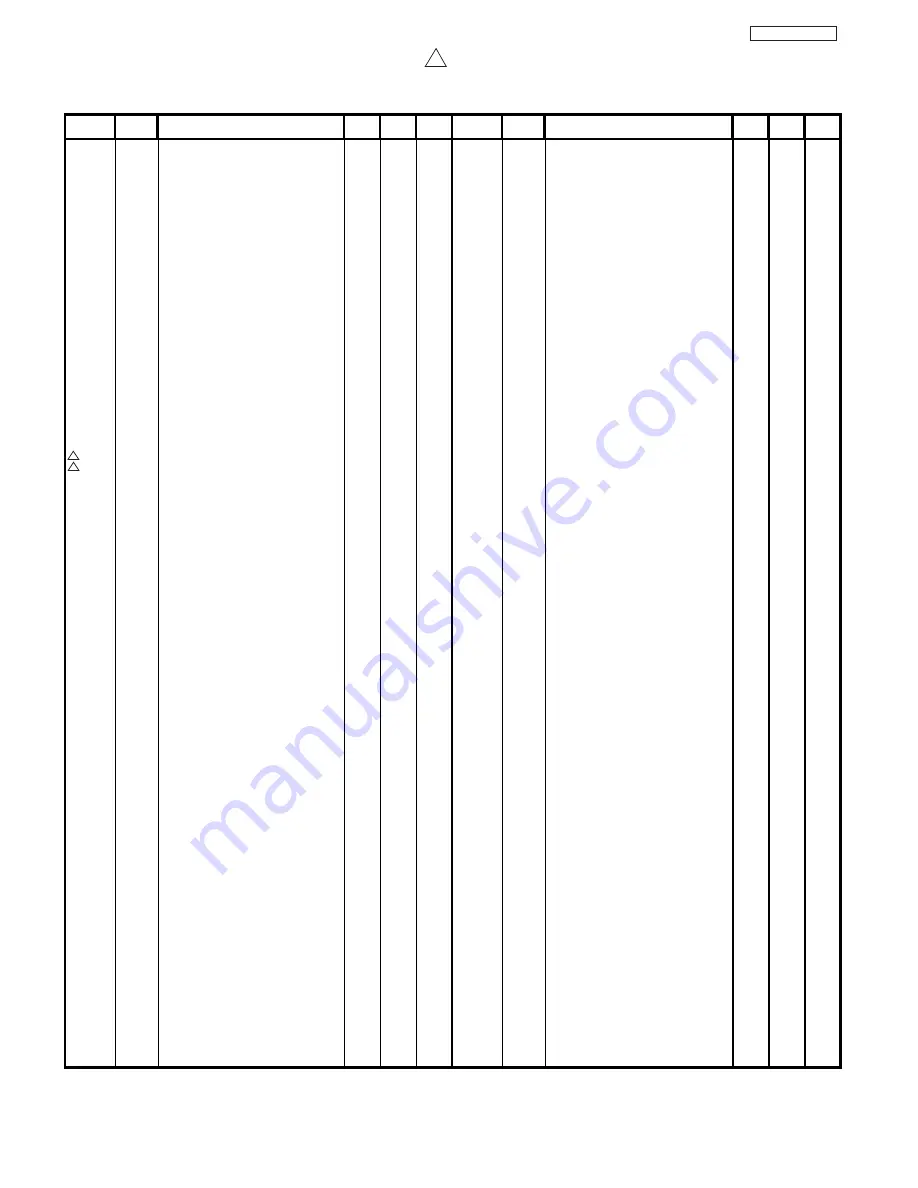 Hitachi 43FWX20B Service Manual Download Page 98