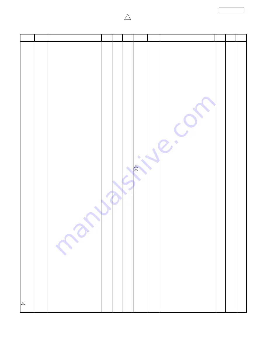 Hitachi 43FWX20B Service Manual Download Page 101