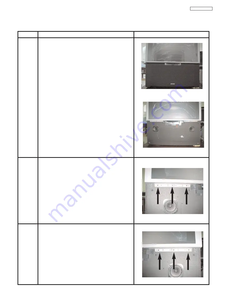 Hitachi 43FWX20B Service Manual Download Page 117