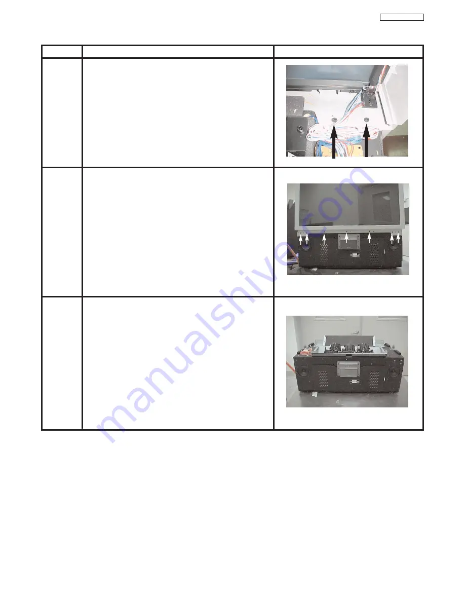 Hitachi 43FWX20B Service Manual Download Page 124