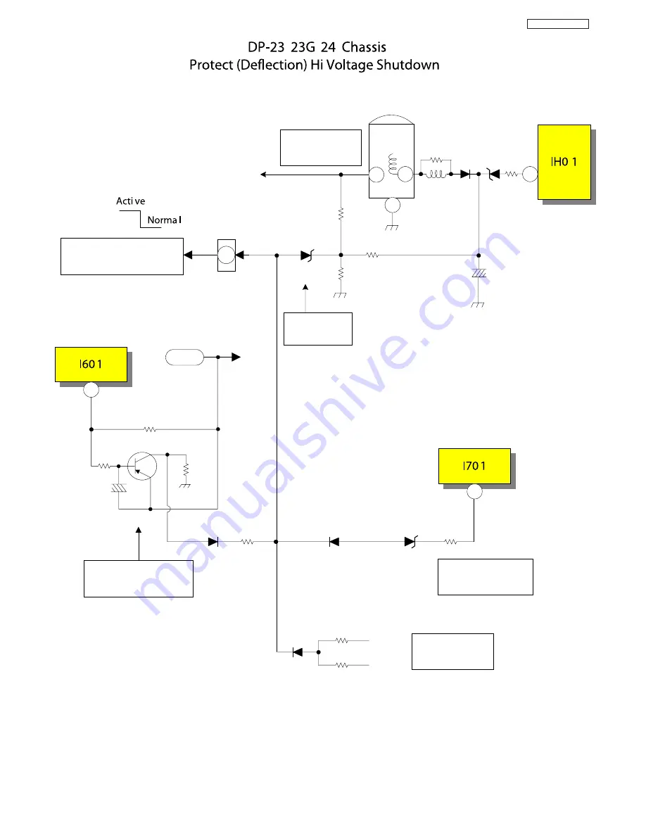 Hitachi 43FWX20B Service Manual Download Page 133