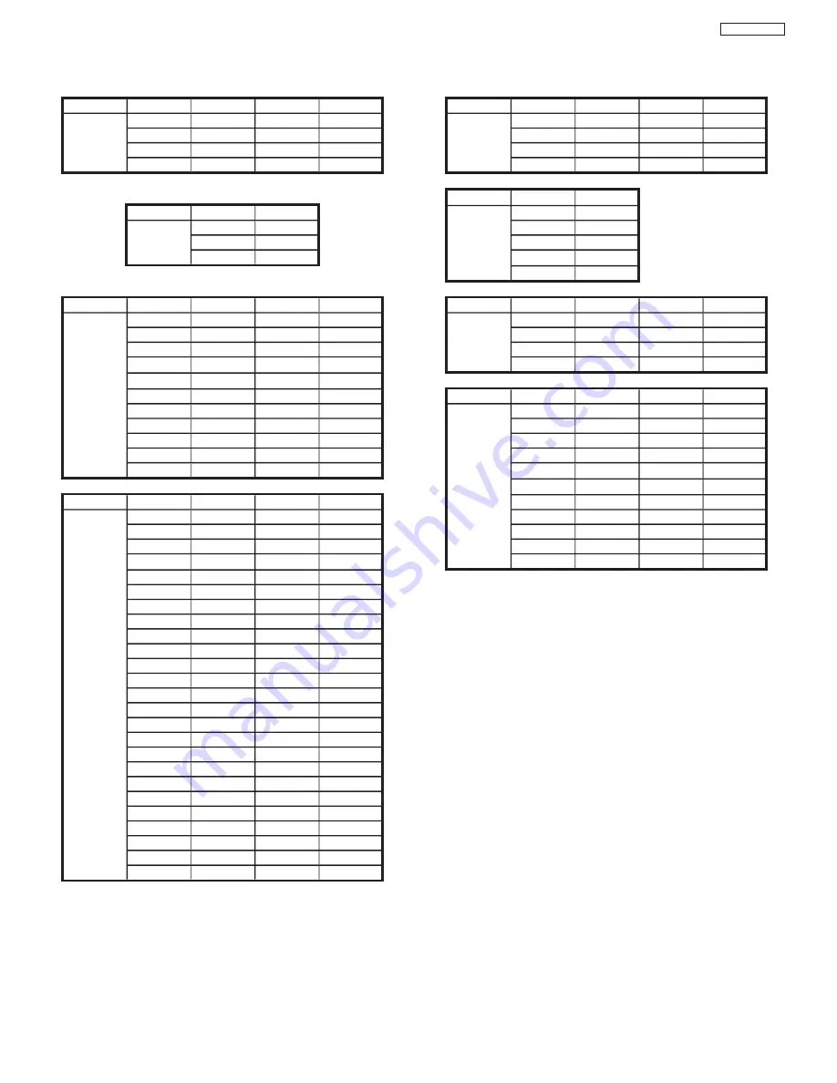 Hitachi 46F500A Service Manual Download Page 87