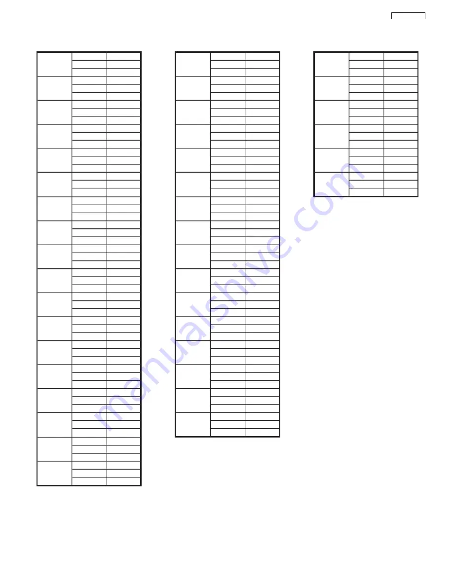 Hitachi 46F500A Service Manual Download Page 96