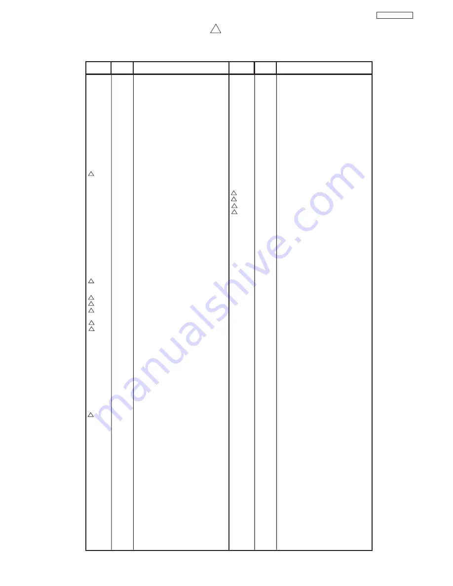 Hitachi 46F500A Service Manual Download Page 154