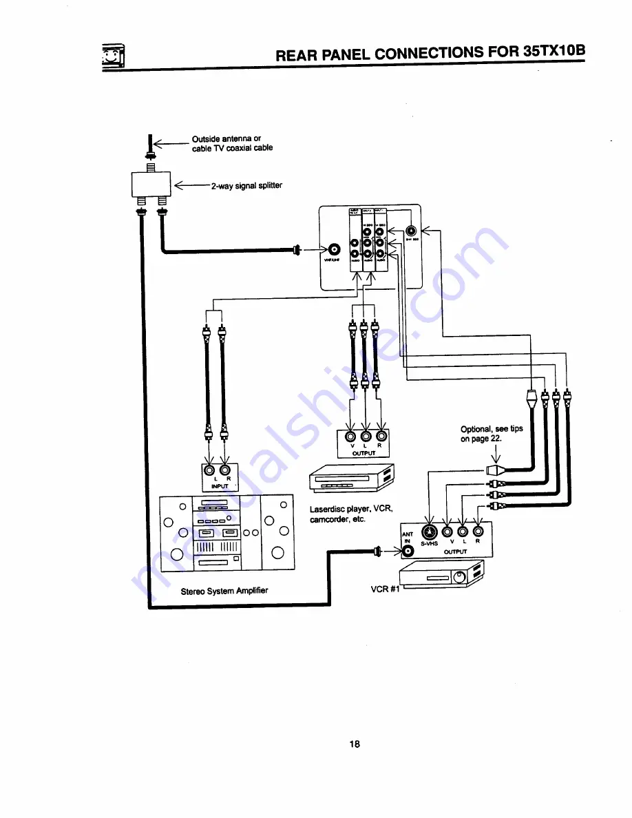 Hitachi 46UX24B Скачать руководство пользователя страница 18