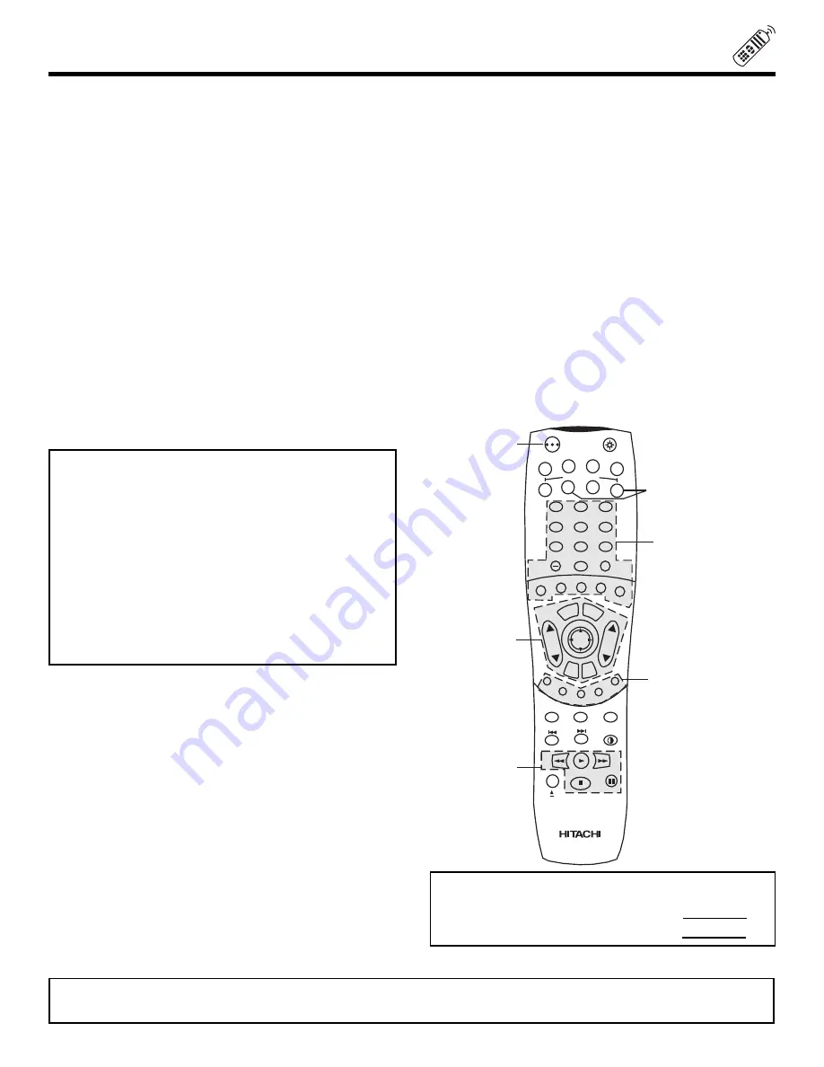 Hitachi 46W500 Скачать руководство пользователя страница 35