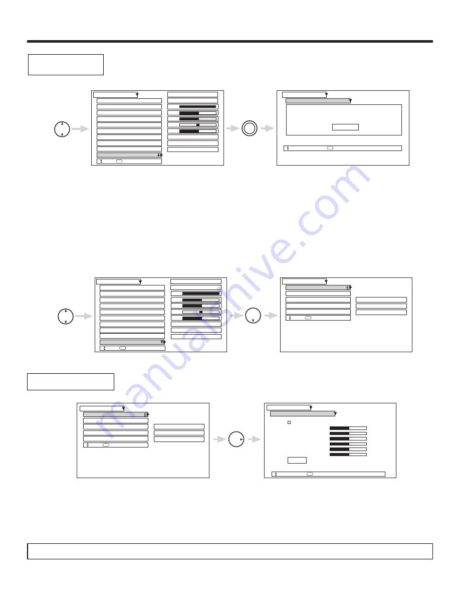 Hitachi 46W500 Operating Manual Download Page 41