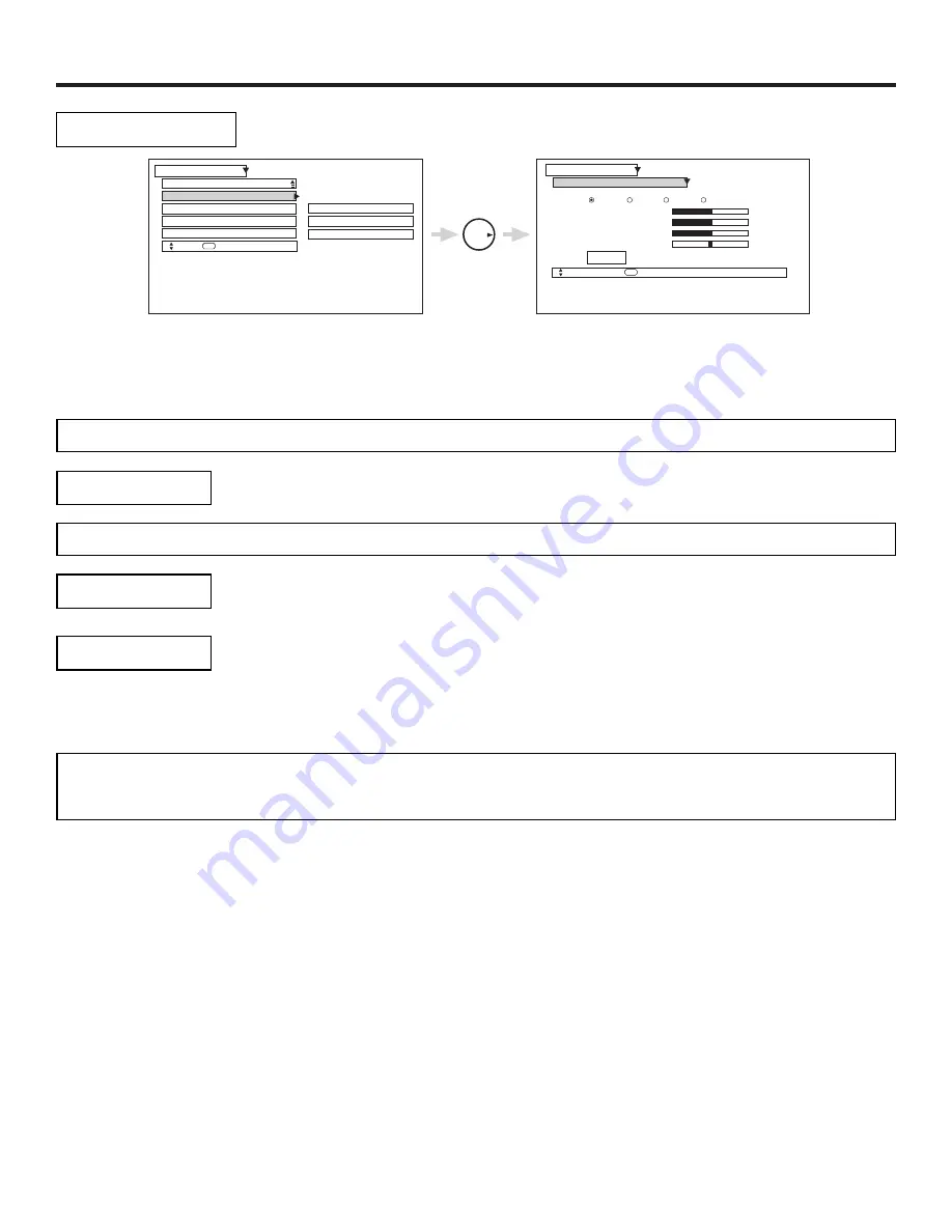 Hitachi 46W500 Operating Manual Download Page 42