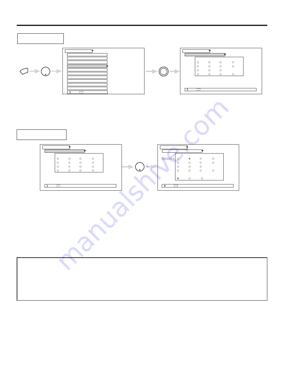 Hitachi 46W500 Operating Manual Download Page 60