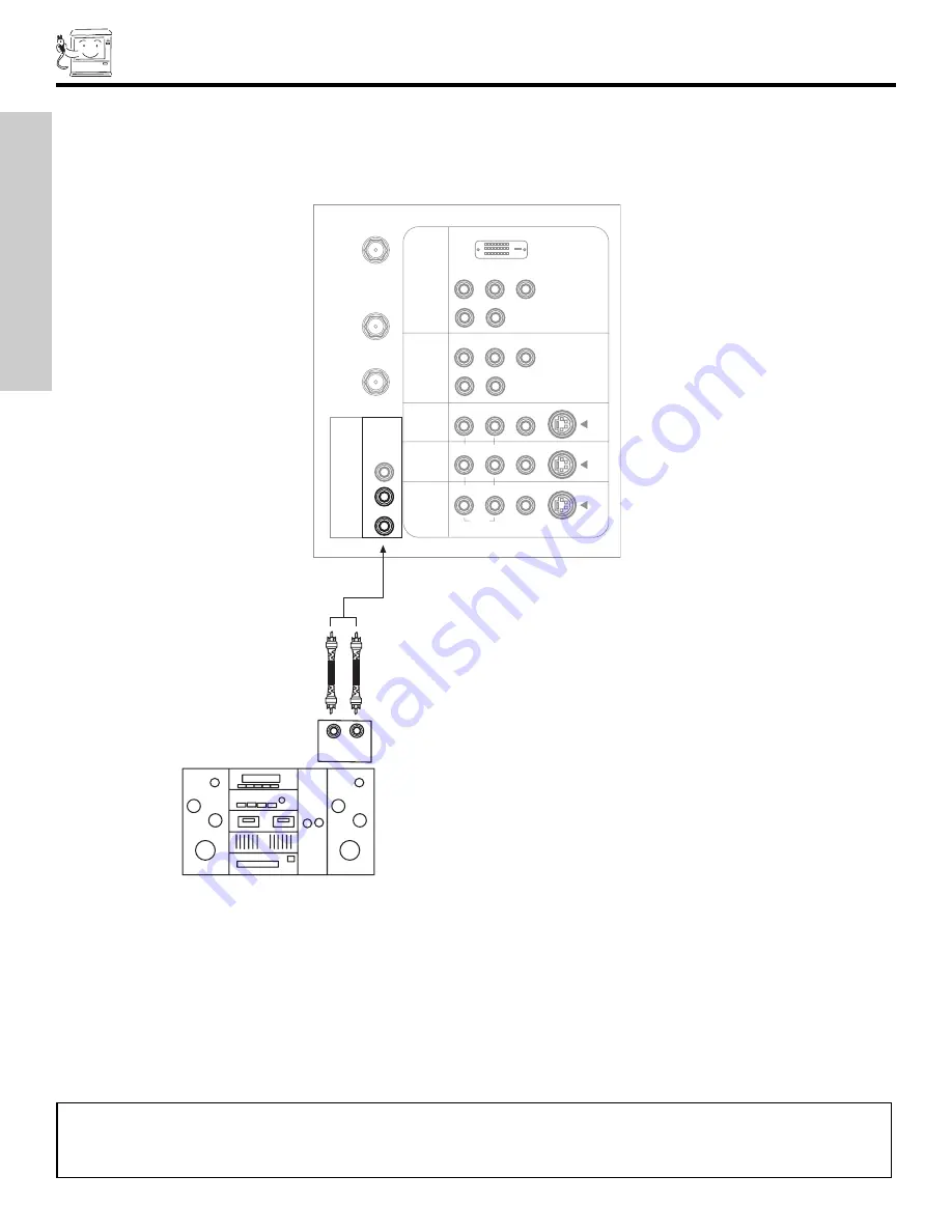 Hitachi 50C10 - LCD Projection TV Скачать руководство пользователя страница 14