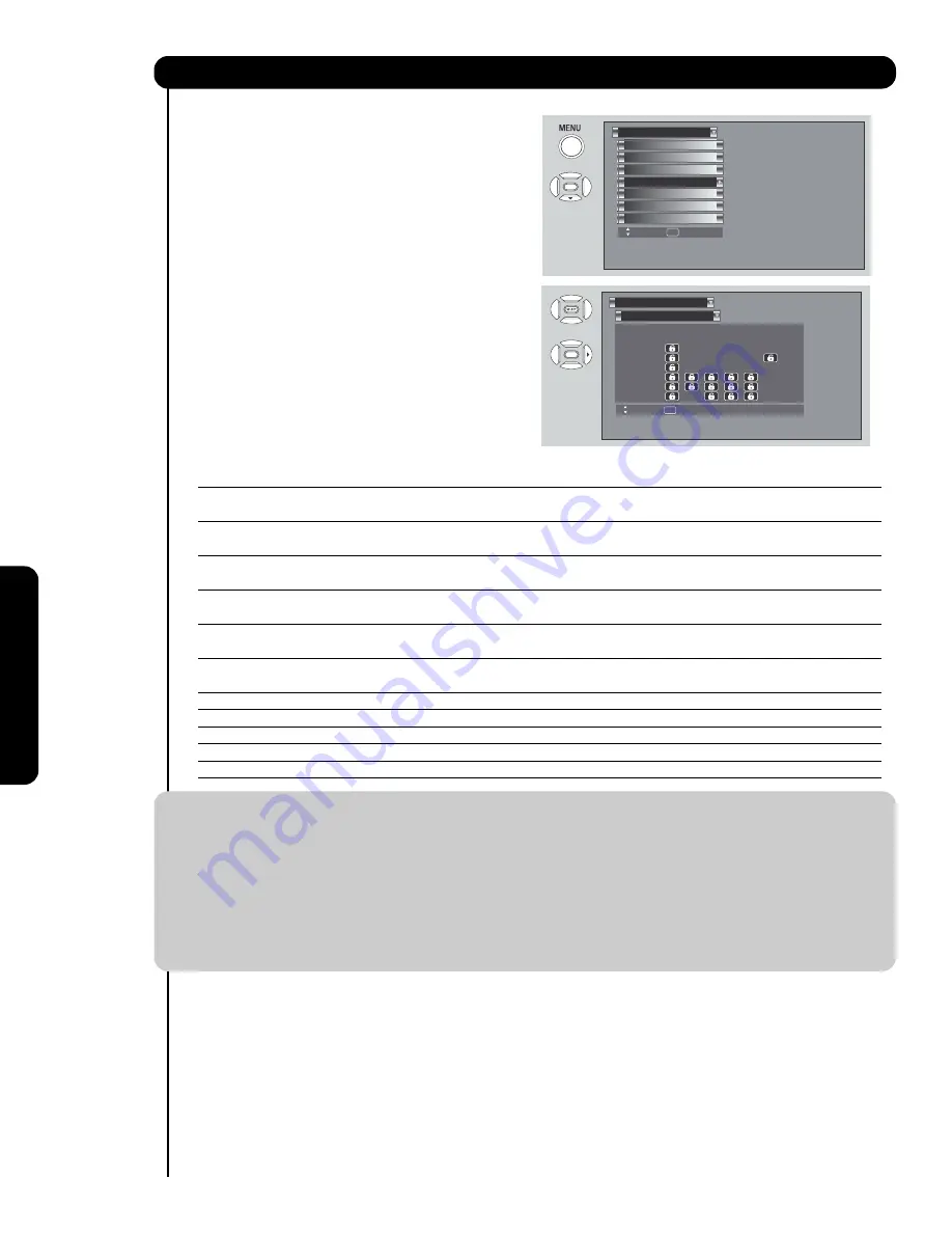 Hitachi 50C20A Скачать руководство пользователя страница 42