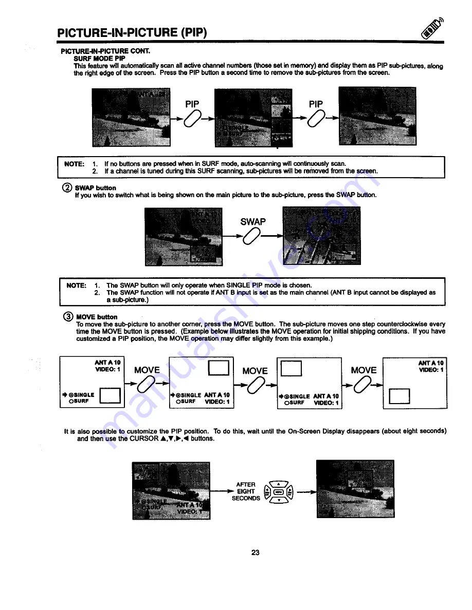 Hitachi 50GX49B Operating Manual Download Page 23