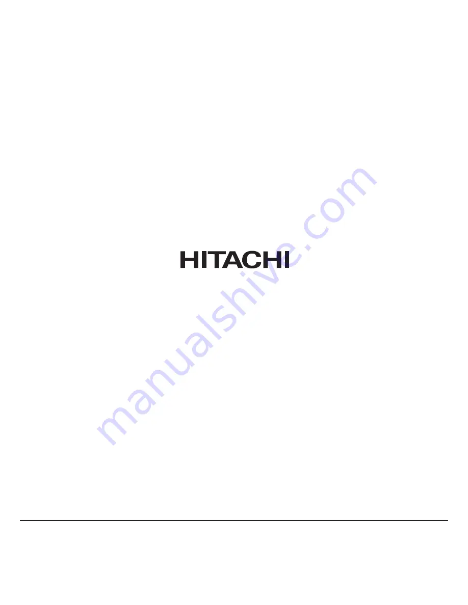 Hitachi 50PD9800TA Скачать руководство пользователя страница 88