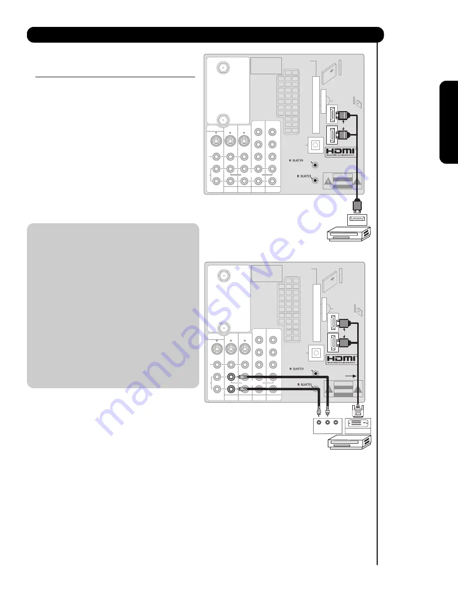 Hitachi 50VG825 Operating Manual Download Page 17