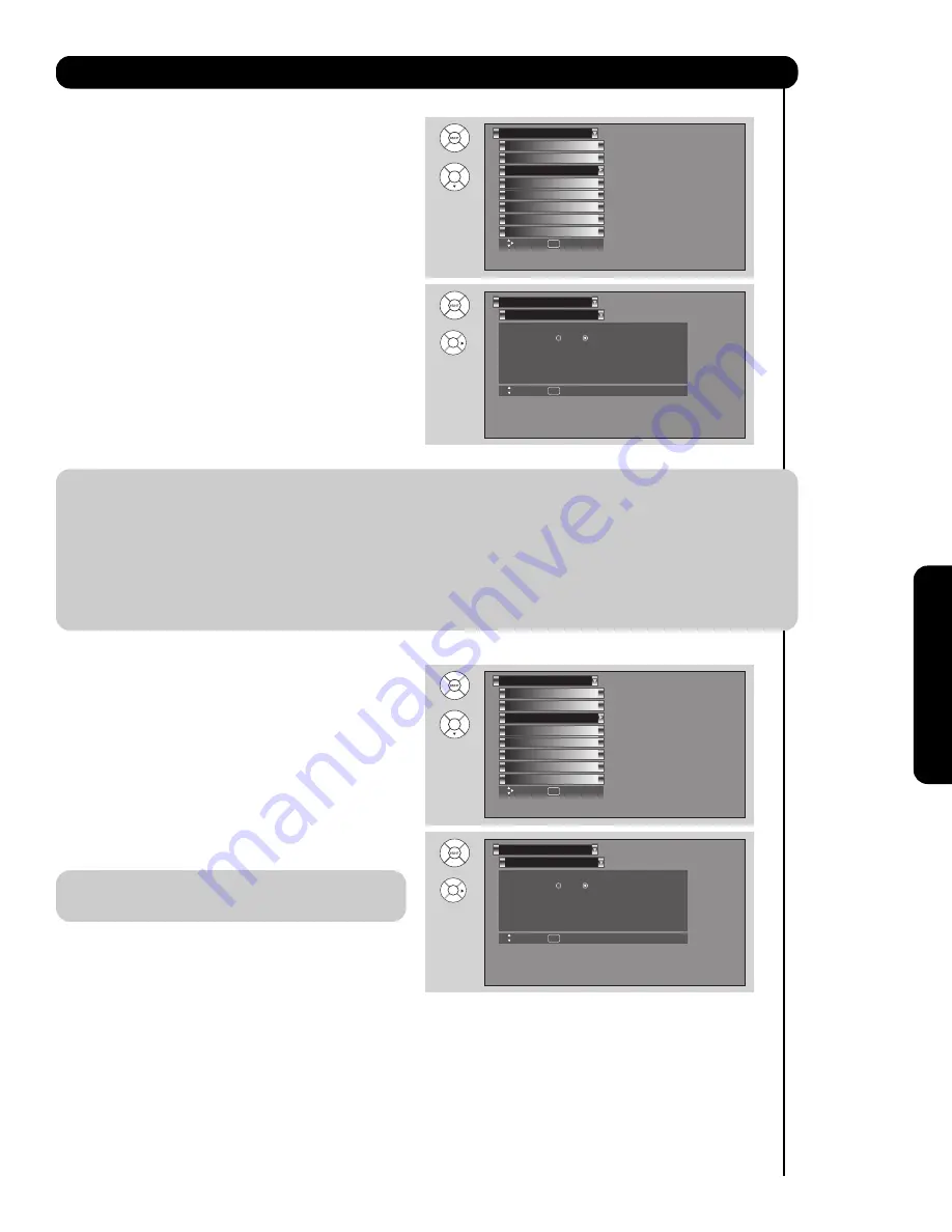 Hitachi 50VG825 Operating Manual Download Page 75