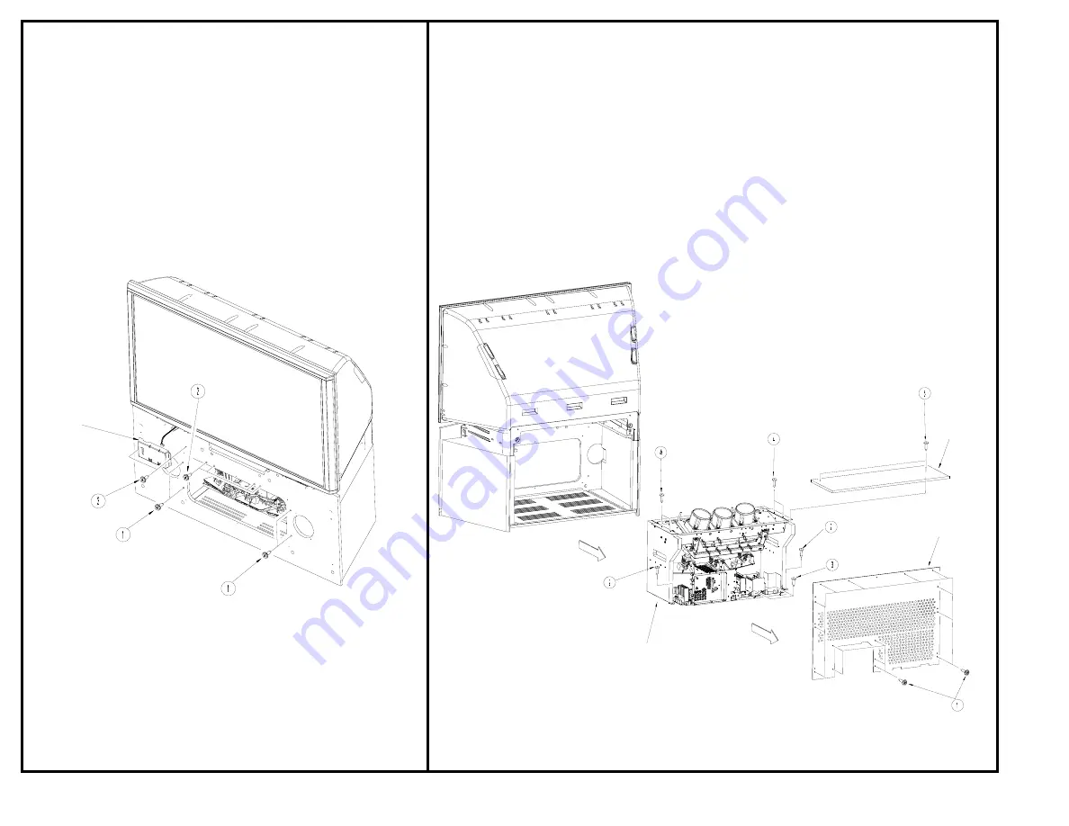 Hitachi 51F710A/DP55 Service Manual Download Page 122