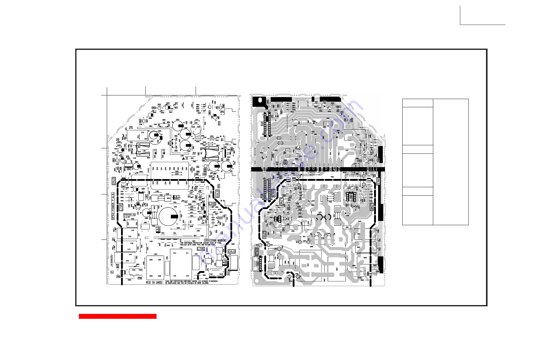 Hitachi 51F710A/DP55 Service Manual Download Page 158