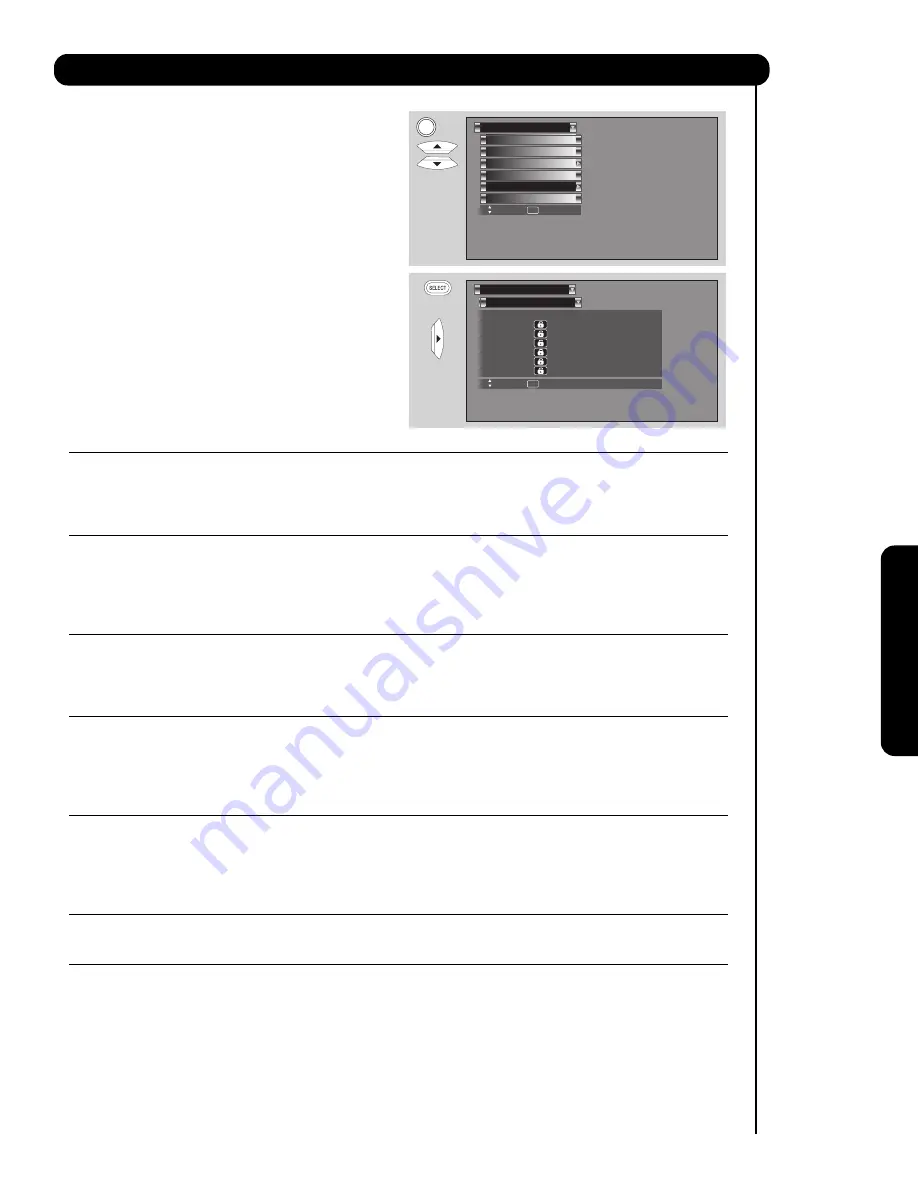 Hitachi 51F710G Operating Manual Download Page 43