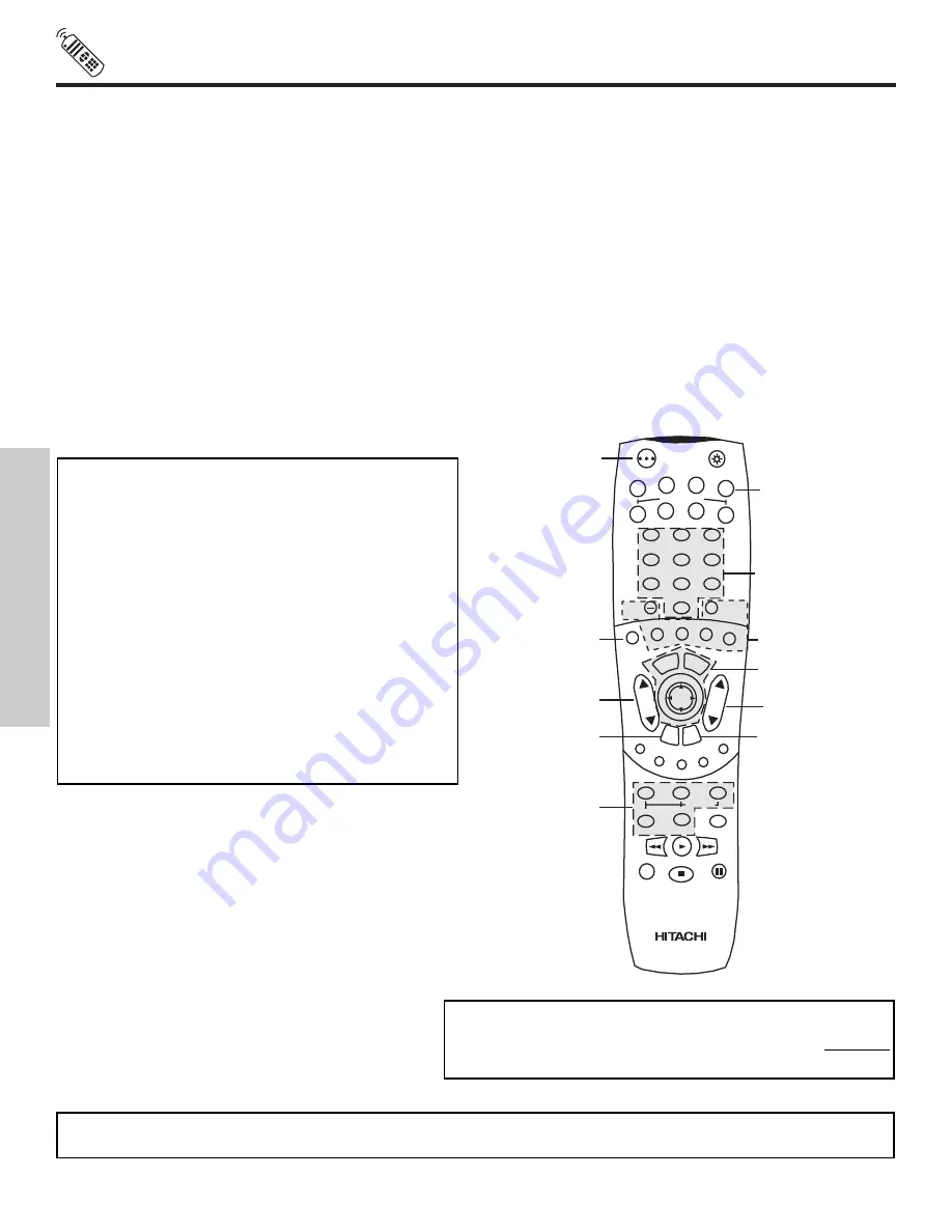 Hitachi 51S700 Скачать руководство пользователя страница 36