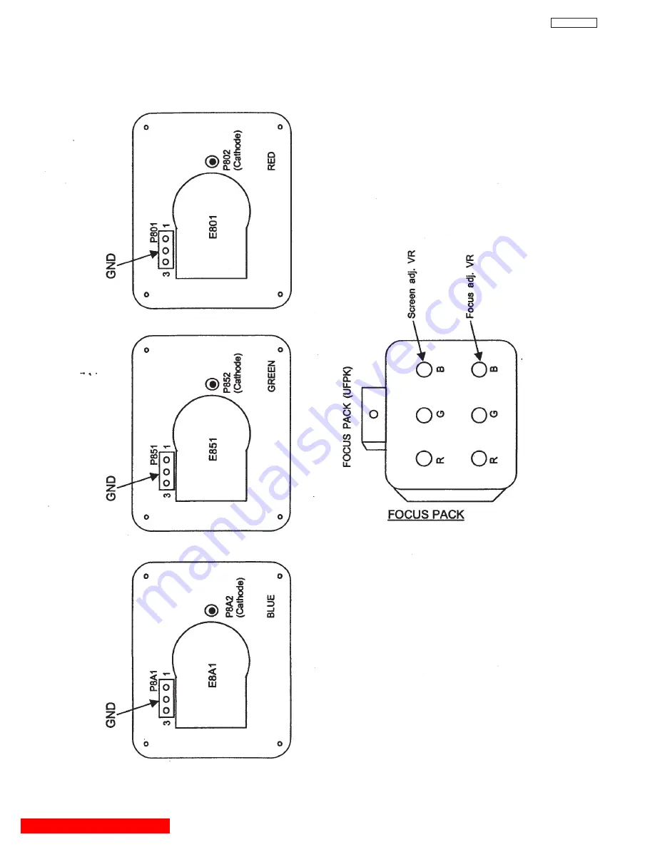 Hitachi 51SWX20B Service Manual Download Page 58