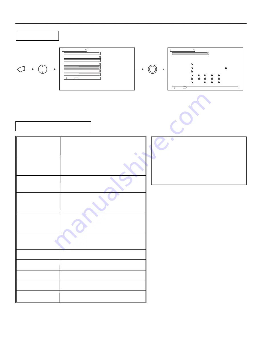 Hitachi 51XWX20B Operating Manual Download Page 58