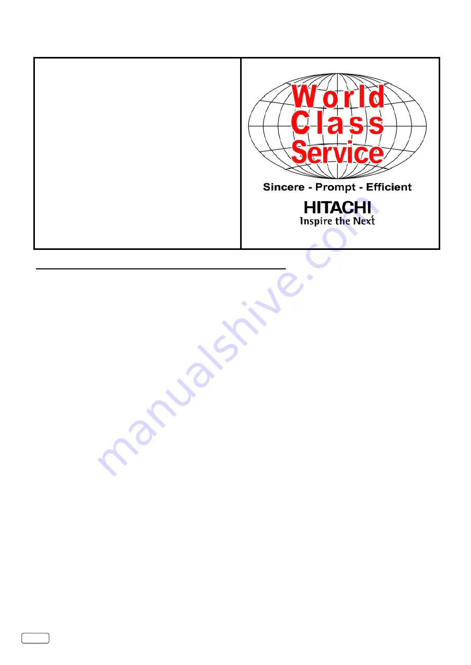 Hitachi 55E31 Скачать руководство пользователя страница 28