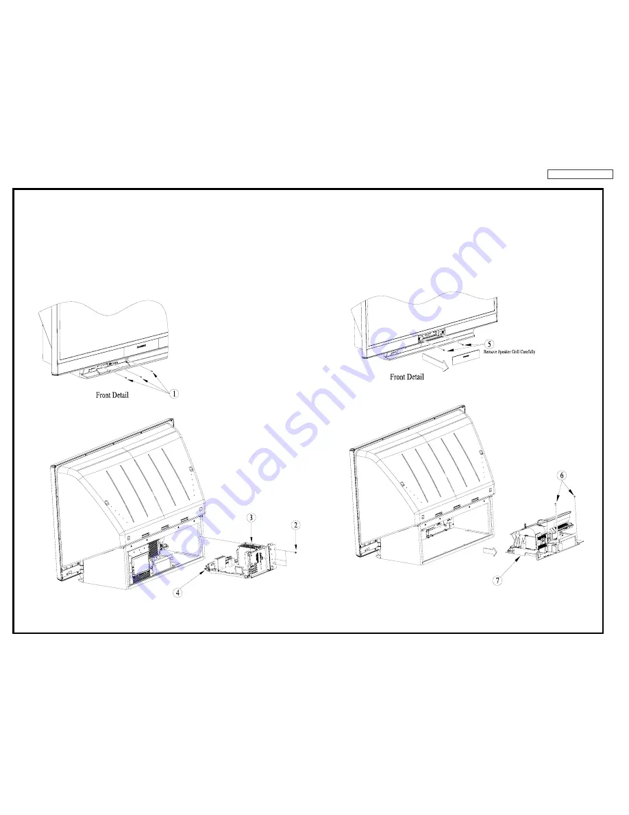 Hitachi 62VS69 - UltraVision VS69 Series Manual Download Page 8