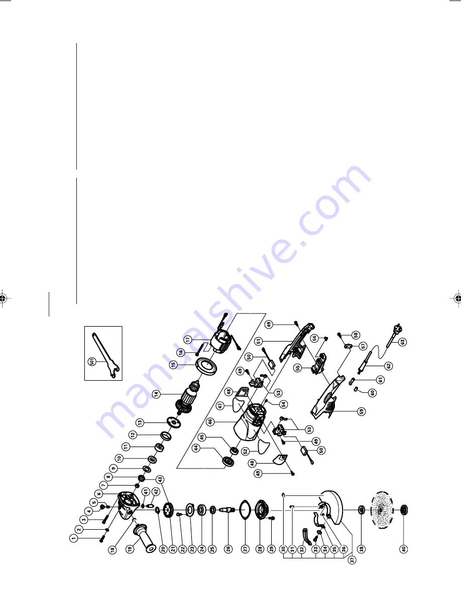 Hitachi 937913Z - Wrench Spanner For G18MR Instruction Manual Download Page 50