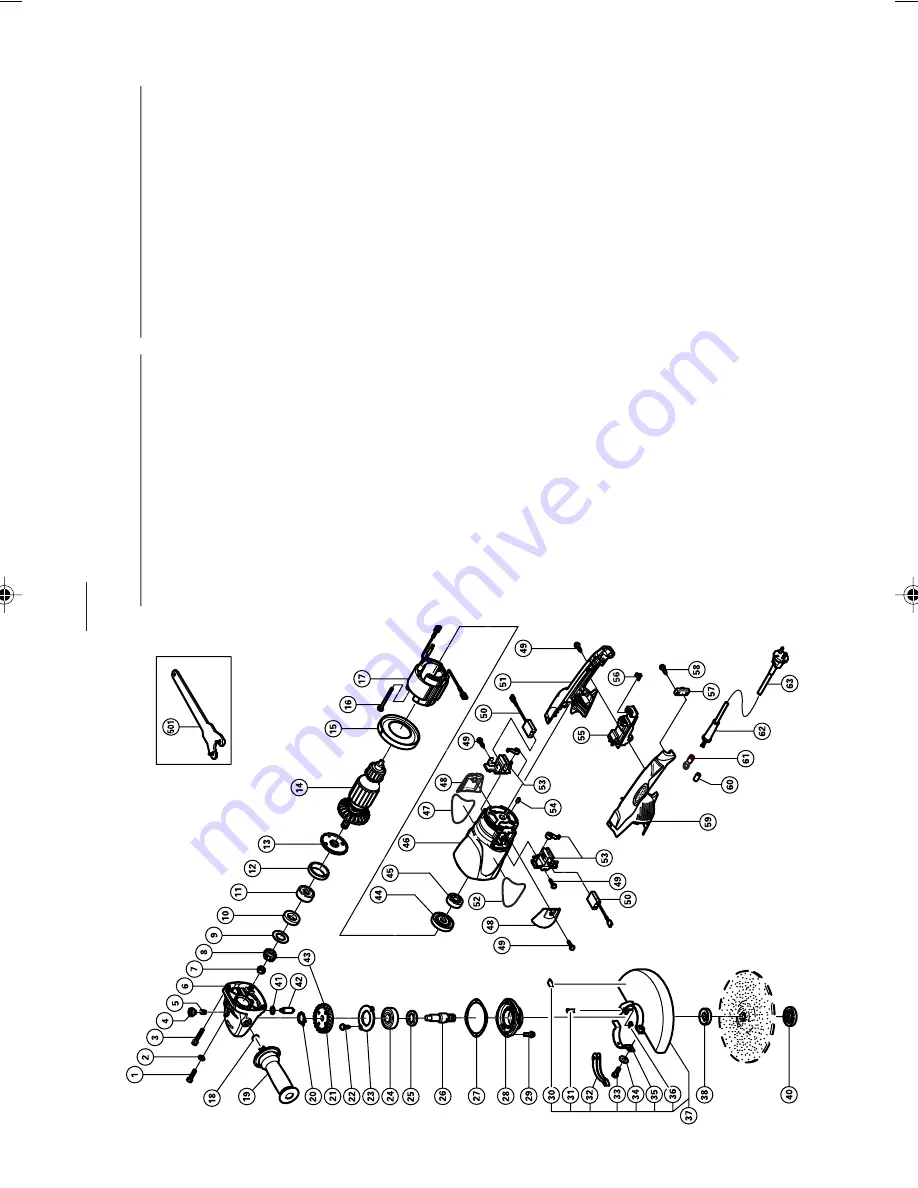 Hitachi 937913Z - Wrench Spanner For G18MR Скачать руководство пользователя страница 51